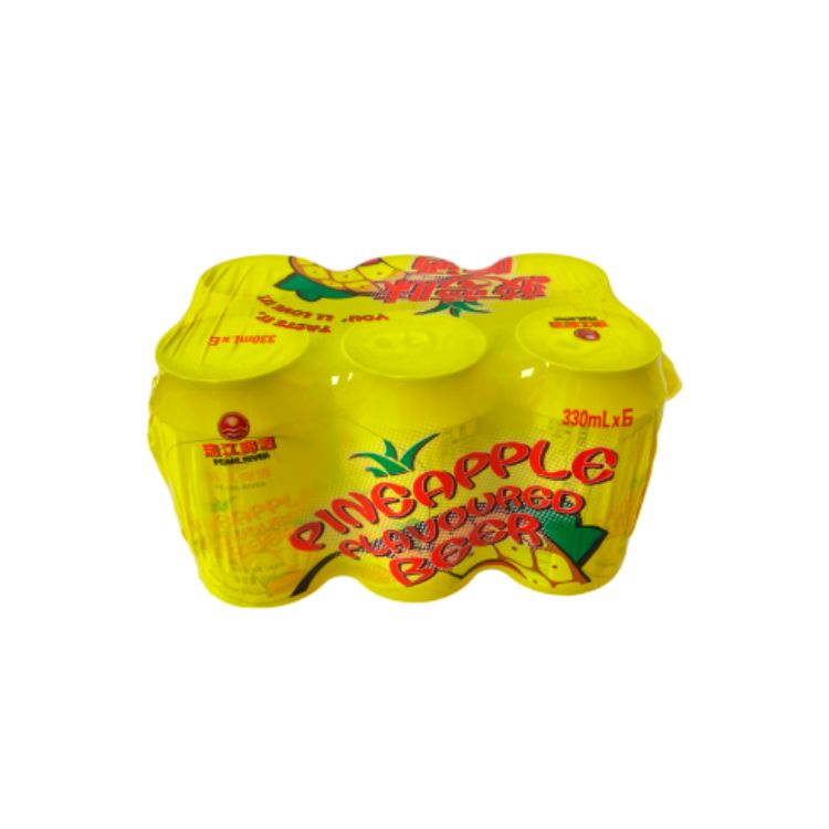 PEARL RIVER Pineapple Flavoured Beer 330ml*6cans Bestco Online Store 百市购