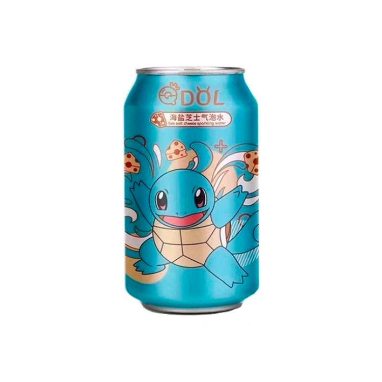 QDOL Pokemon Sea Salt Cheese Sparkling Water 330ml Bestco Online